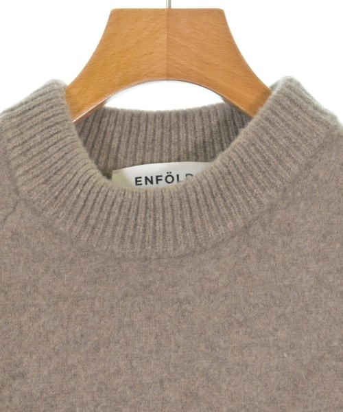 ENFOLD（エンフォルド）ニット・セーター ベージュ サイズ:38(M位) レディース/2200656608119
