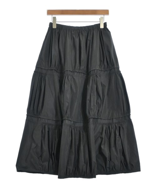 ENFOLD(エンフォルド)ロング・マキシ丈スカート 黒 サイズ:38(M位)/2200655720102