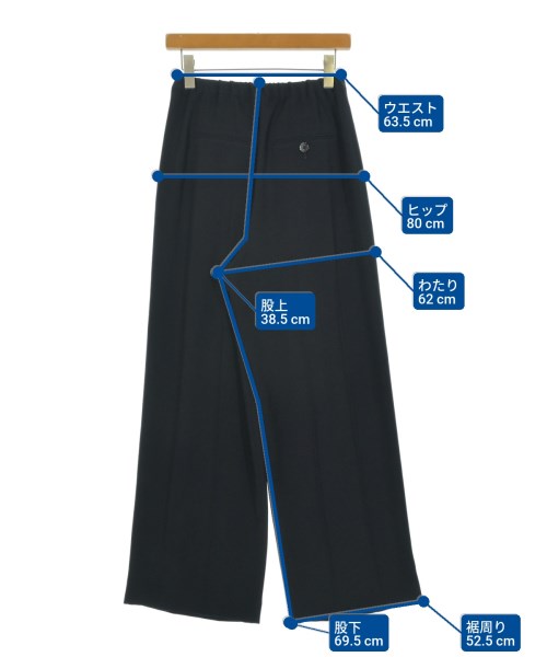 ENFOLD（エンフォルド）スラックス 紺 サイズ:36(S位) レディース/2200652553055