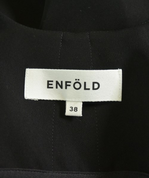 ENFOLD（エンフォルド）ワンピース 黒 サイズ:38(M位) レディース/2200652577037