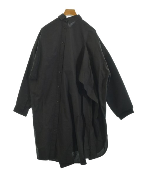 ENFOLD（エンフォルド）カジュアルシャツ 黒 サイズ:38(M位) レディース/2200650103016