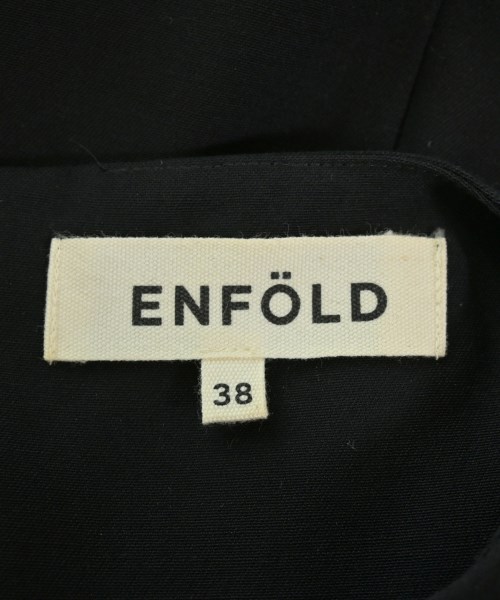 ENFOLD（エンフォルド）ワンピース 黒 サイズ:38(M位) レディース/2200657347048