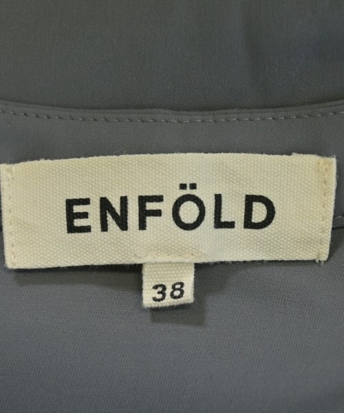ENFOLD（エンフォルド）カジュアルシャツ グレー サイズ:38(M位) レディース/2200644161107