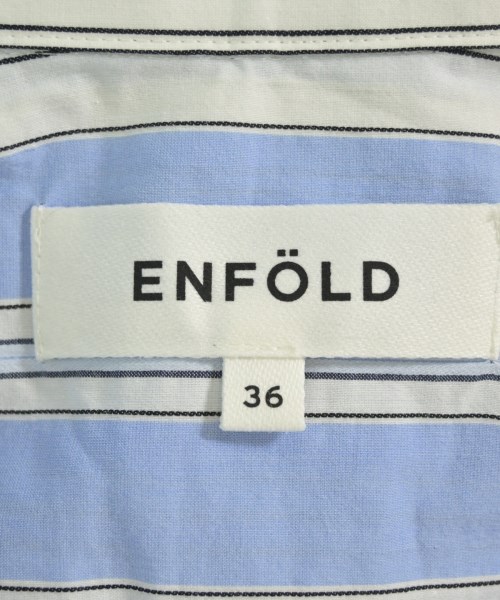 ENFOLD（エンフォルド）ワンピース 青 サイズ:36(S位) レディース/2200654066027