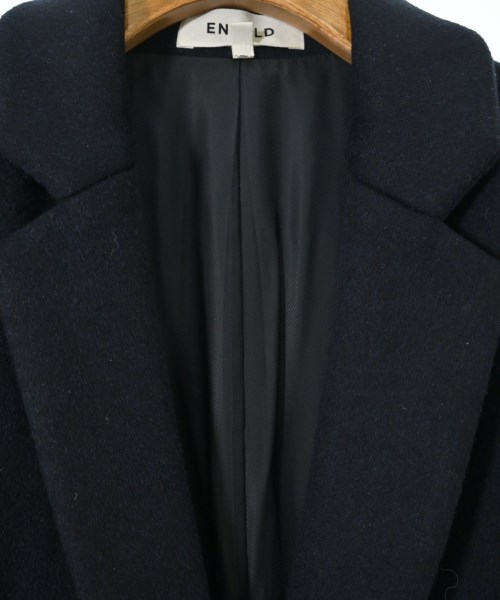 ENFOLD（エンフォルド）チェスターコート 紺 サイズ:38(M位) レディース/2200655906018