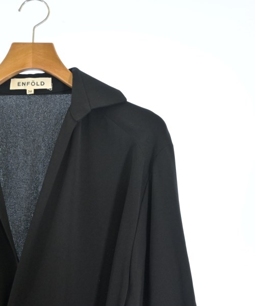 ENFOLD（エンフォルド）オールインワン/サロペット 黒 サイズ:36(S位) レディース/2200656343041