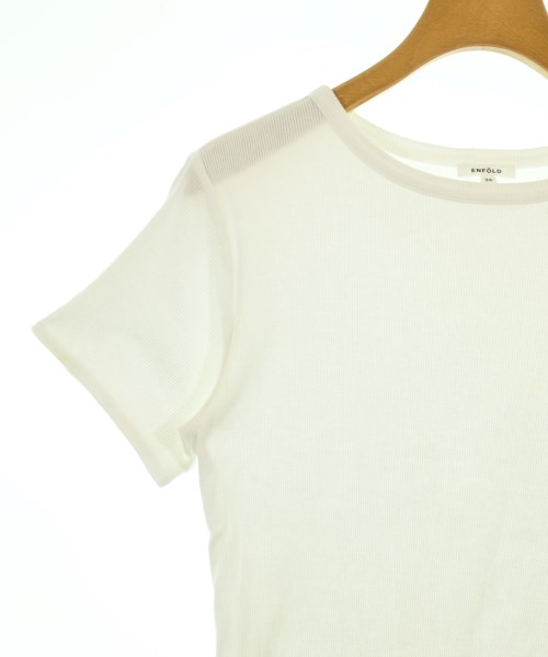 ENFOLD（エンフォルド）Tシャツ・カットソー 白 サイズ:36(S位) レディース/2200653648088