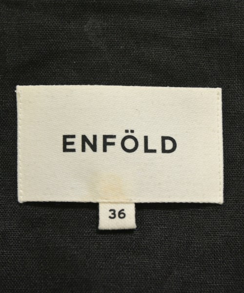 ENFOLD（エンフォルド）カジュアルジャケット 黒 サイズ:36(S位) レディース/2200648969044