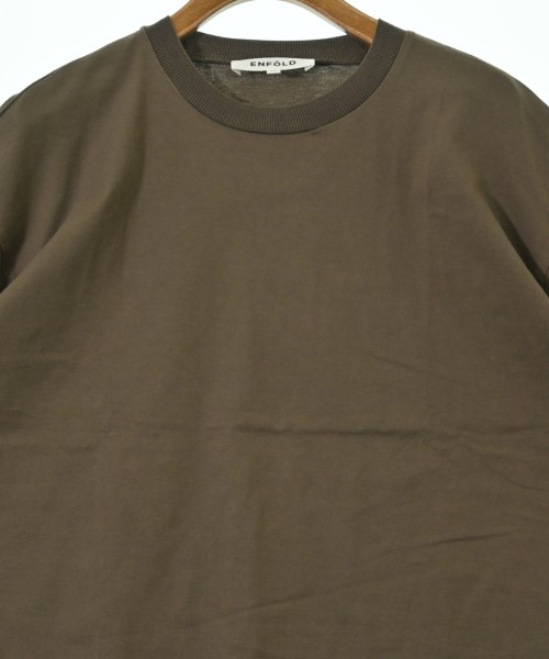 ENFOLD（エンフォルド）Tシャツ・カットソー 茶 サイズ:38(M位) レディース/2200657050047