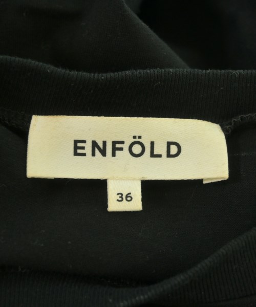ENFOLD（エンフォルド）ワンピース 黒 サイズ:36(S位) レディース/2200658369063