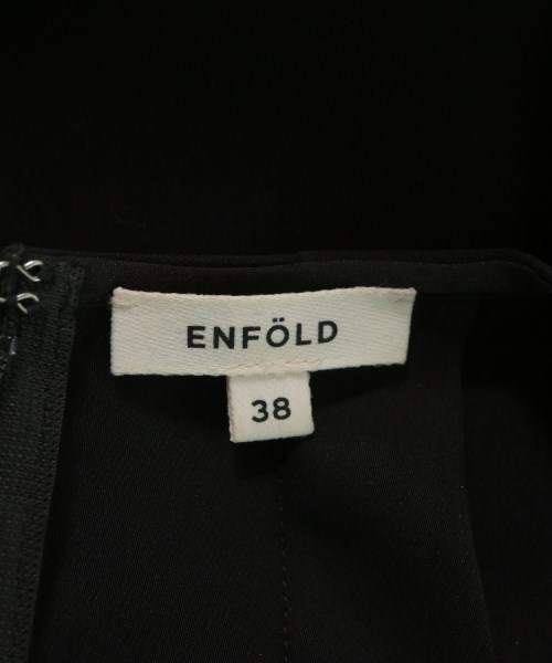 ENFOLD（エンフォルド）ブラウス 黒 サイズ:38(M位) レディース/2200658369100