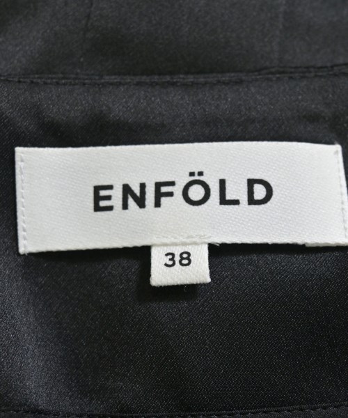 ENFOLD（エンフォルド）ワンピース 黒 サイズ:38(M位) レディース/2200660592015