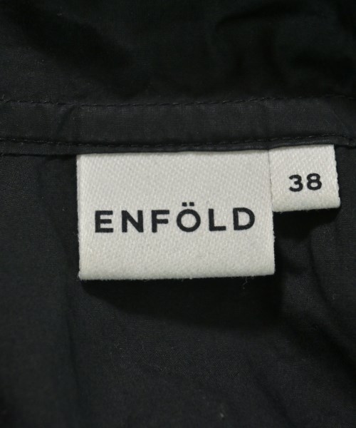 ENFOLD（エンフォルド）ブラウス 黒 サイズ:38(M位) レディース/2200660592053