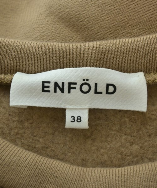 ENFOLD（エンフォルド）スウェット 茶 サイズ:38(M位) レディース/2200660672038