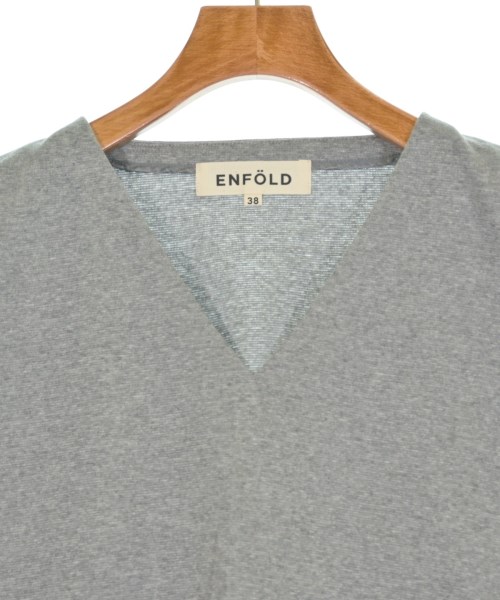 ENFOLD（エンフォルド）ノースリーブ グレー サイズ:38(M位) レディース/2200660903019