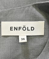 ENFOLD（エンフォルド）ワンピース グレー サイズ:36(S位) レディース/2200661163023