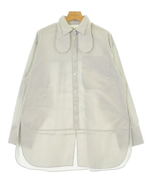 ENFOLD(エンフォルド)ブラウス グレー サイズ:38(M位)/2200661163030