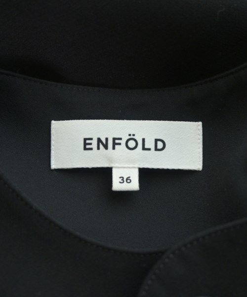 ENFOLD（エンフォルド）ワンピース 黒 サイズ:36(S位) レディース/2200661163047