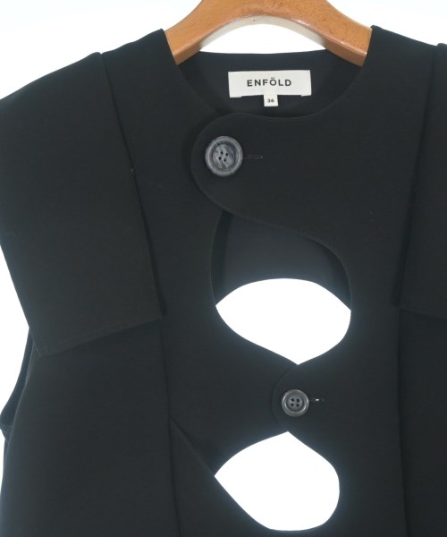 ENFOLD（エンフォルド）ワンピース 黒 サイズ:36(S位) レディース/2200661163047