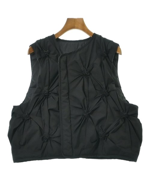 ENFOLD(エンフォルド)ダウンジャケット/ダウンベスト 黒 サイズ:38(M位)/2200661163061