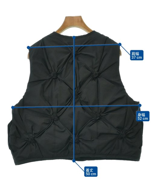 ENFOLD（エンフォルド）ダウンジャケット/ダウンベスト 黒 サイズ:38(M位) レディース/2200661163061