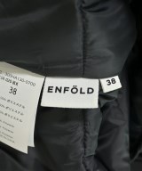 ENFOLD（エンフォルド）ダウンジャケット/ダウンベスト 黒 サイズ:38(M位) レディース/2200661163061