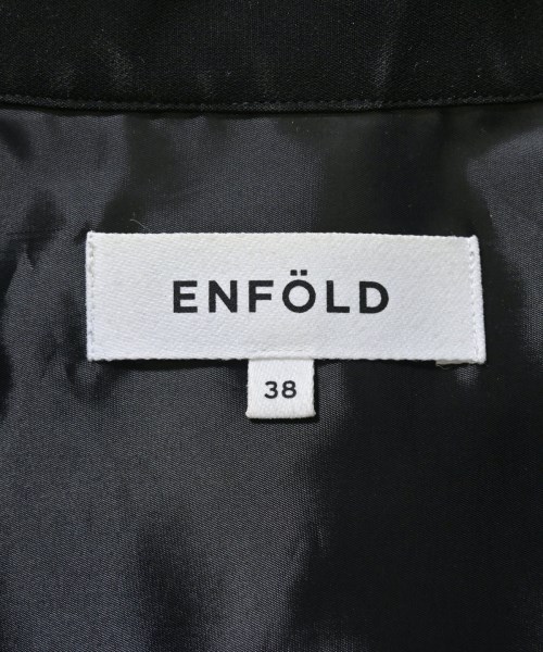 ENFOLD（エンフォルド）ベスト 黒 サイズ:38(M位) レディース/2200661163078