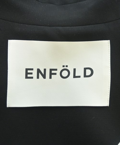 ENFOLD（エンフォルド）カジュアルジャケット 黒 サイズ:38(M位) レディース/2200661163085