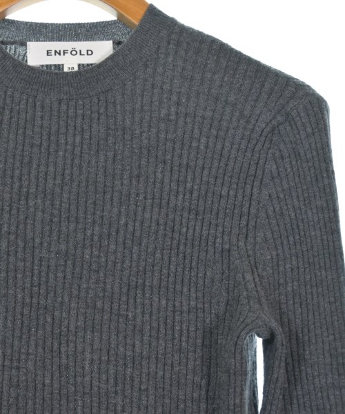 ENFOLD（エンフォルド）ニット・セーター グレー サイズ:38(M位) レディース/2200658375026
