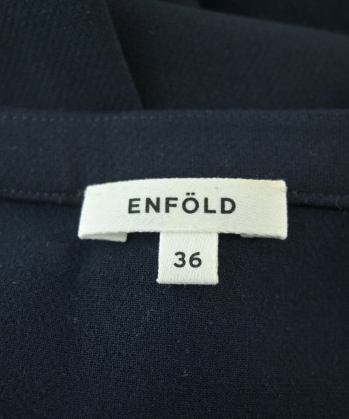 ENFOLD（エンフォルド）ワンピース 紺 サイズ:36(S位) レディース/2200656759095