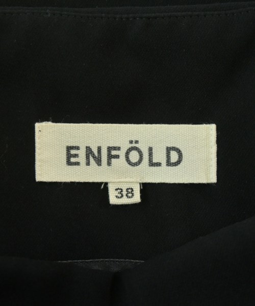 ENFOLD（エンフォルド）ブラウス 黒 サイズ:38(M位) レディース/2200656759125