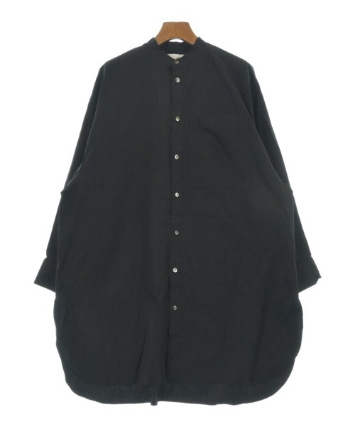 ENFOLD(エンフォルド)カジュアルシャツ 黒 サイズ:38(M位)/2200647048061