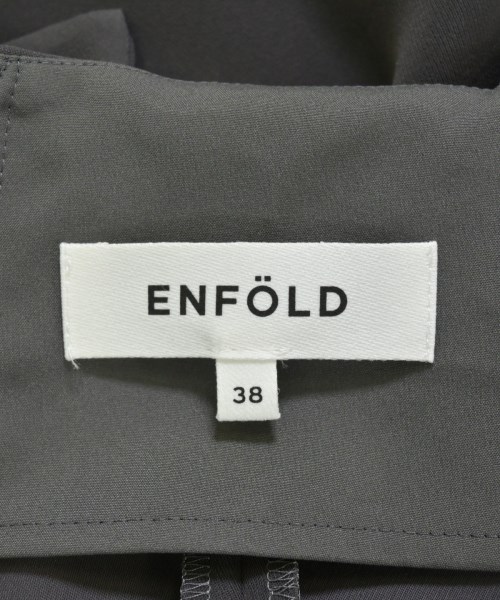 ENFOLD（エンフォルド）ワンピース グレー サイズ:38(M位) レディース/2200710983022
