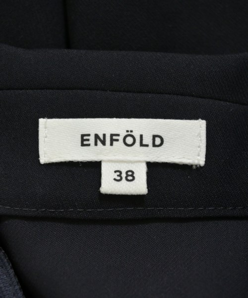 ENFOLD（エンフォルド）ブラウス 黒 サイズ:38(M位) レディース/2200710983039