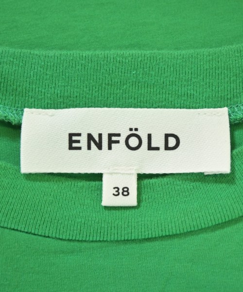 ENFOLD（エンフォルド）Tシャツ・カットソー 緑 サイズ:38(M位) レディース/2200711245037