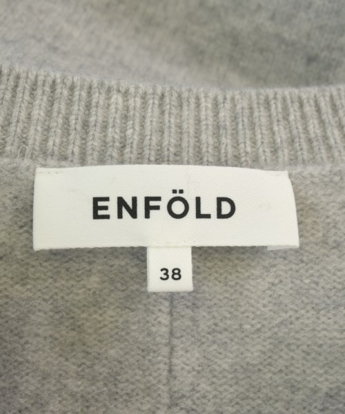 ENFOLD（エンフォルド）ニット・セーター グレー サイズ:38(M位) レディース/2200710372031