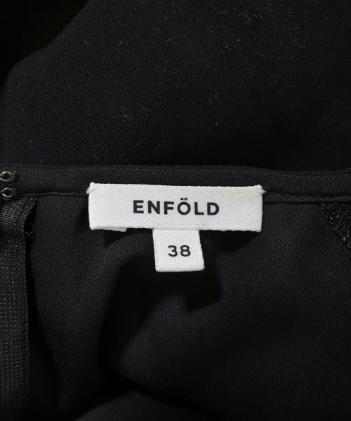 ENFOLD（エンフォルド）ブラウス 黒 サイズ:38(M位) レディース/2200712354028