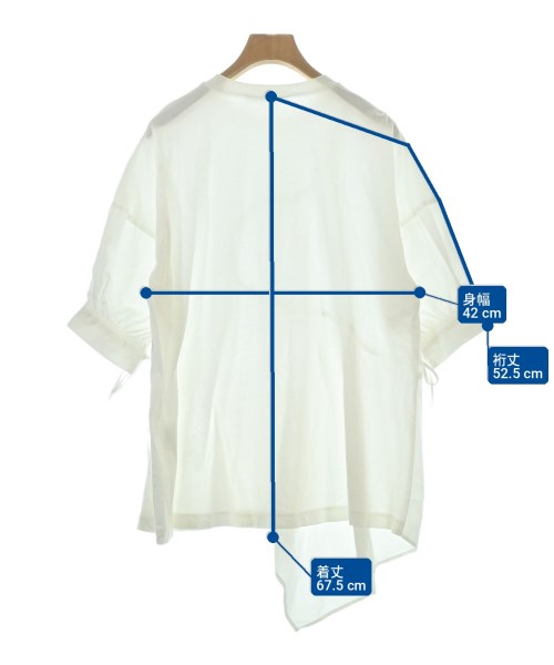 ENFOLD（エンフォルド）Tシャツ・カットソー 白 サイズ:38(M位) レディース/2200712715027