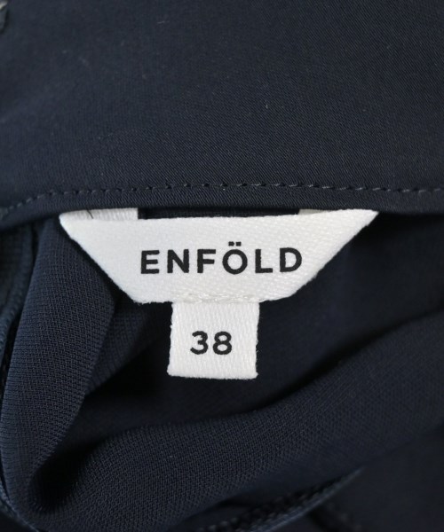 ENFOLD（エンフォルド）ワンピース 紺 サイズ:38(M位) レディース/2200712715058