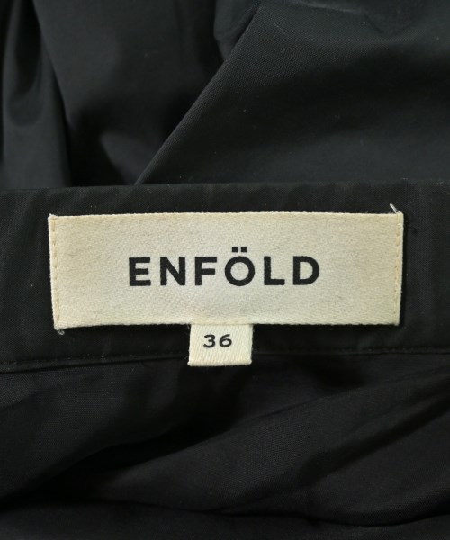 ENFOLD（エンフォルド）ロング・マキシ丈スカート 黒 サイズ:36(S位) レディース/2200712877022