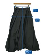 ENFOLD（エンフォルド）ロング・マキシ丈スカート 黒 サイズ:36(S位) レディース/2200712877022