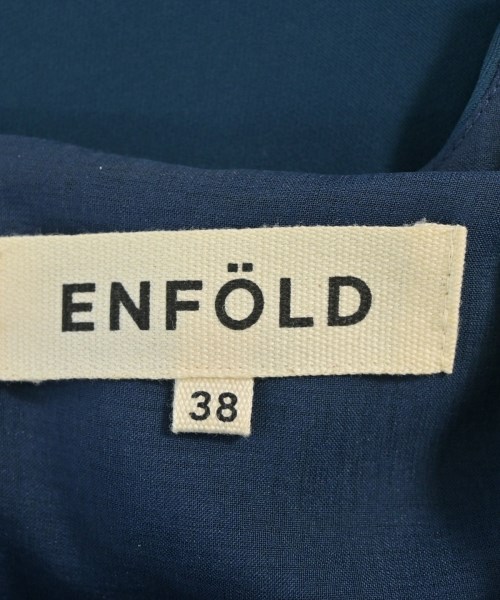 ENFOLD（エンフォルド）ワンピース 青 サイズ:38(M位) レディース/2200713122060