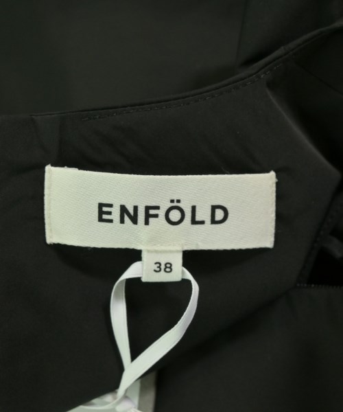 ENFOLD（エンフォルド）ブラウス 黒 サイズ:38(M位) レディース/2200705251044