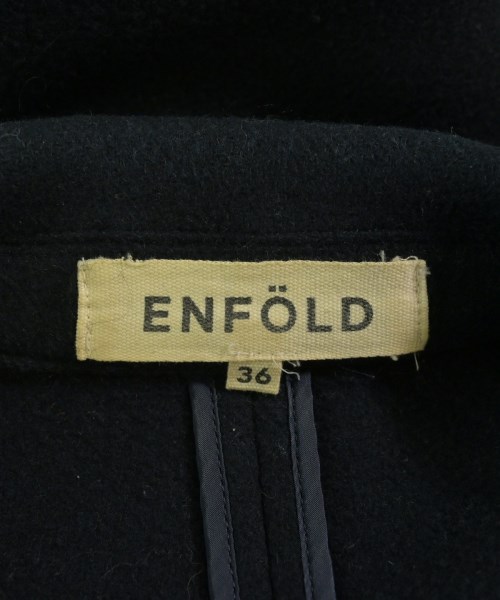 ENFOLD（エンフォルド）コート 紺 サイズ:36(S位) レディース/2200713970074