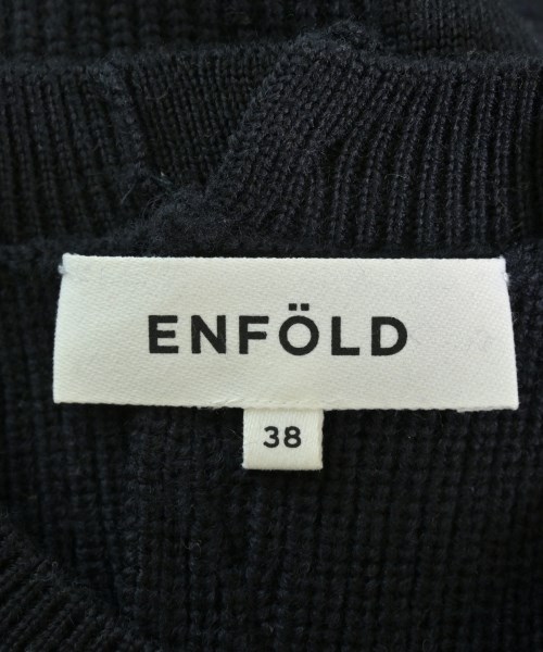 ENFOLD（エンフォルド）ニット・セーター 紺 サイズ:38(M位) レディース/2200708881057