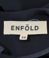 ENFOLD（エンフォルド）ブラウス 紺 サイズ:38(M位) レディース/2200709039105