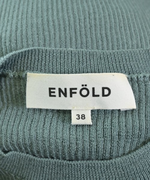 ENFOLD（エンフォルド）ニット・セーター 緑 サイズ:38(M位) レディース/2200710196163