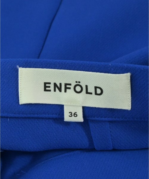 ENFOLD（エンフォルド）ロング・マキシ丈スカート 青 サイズ:36(S位) レディース/2200714888033