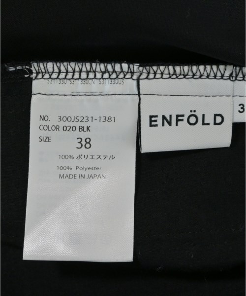 ENFOLD（エンフォルド）その他 黒 サイズ:38(M位) レディース/2200711364417