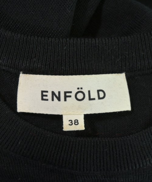 ENFOLD（エンフォルド）ニット・セーター 黒 サイズ:38(M位) レディース/2200715373125
